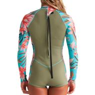 Combinaison Verte Femme Billabong Spring Fever vue 2