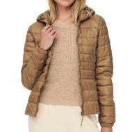 Doudoune Marron Femme Only Tahoe pas cher