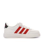 Baskets Blanc/Rouge Garçon Adidas Breaknet 2.0 vue 2