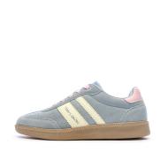 Baskets Bleu/Jaunes Femme Teddy Smith 120123 pas cher