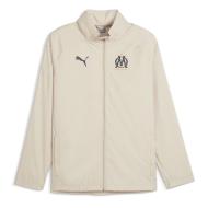 OM Veste Coupe Vent Beige Homme foot Puma 2023/2024 pas cher