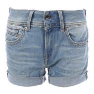 Short Bleu Femme G-Star RAW Altered pas cher