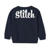 Sweat Marine Fille Name it Stitch vue 2
