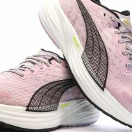 Chaussures de running Noires/Oranges Femme Puma Deviate Nitro 2 vue 7