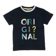 T-shirt Marine Garçon EOM Dixsou pas cher