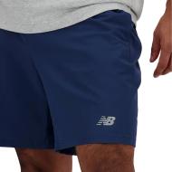 Short Bleu Homme New Balance MS41232 vue 2