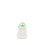 Baskets Blanches/Vertes Homme Adidas Stan Smith ID3116 vue 3