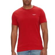 T-shirt Rouge Homme Pepe Jeans Original Basic