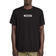 Camiseta negra para hombre G-Star RAW Old Skools barato
