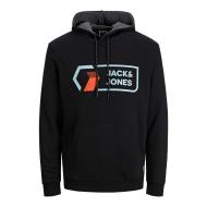 Sweat à capuche Noir Garçon Jack and Jones Cologan