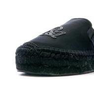 Espadrilles Noir Femme Replay Nash Fluo Slip vue 7