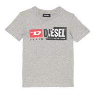 T-shirt Gris Bébé Garçon Diesel Maglietta