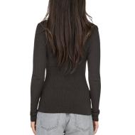 Pull Gris Foncé Femme Only Karol vue 2