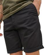 Short Noir Homme Jack & Jones Chino pas cher