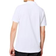 Polo Blanc Homme Lacoste L12.12 vue 2