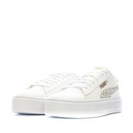 Baskets Blanche/Beige Femme Puma Smash Platform V3 vue 6