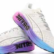 Chaussures de running Blanc/Rose/Violet Homme Puma Foreverrun vue 7