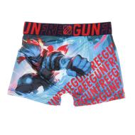 Boxer Bleu/Rouge à Imprimés Garçon Freegun POW vue 2