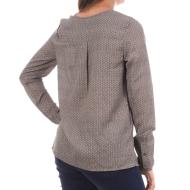 Blouse Grise à Motifs Femme Teddy Smith Celia vue 2