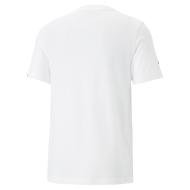 T-shirt Blanc Homme Puma Bmw Mms Car Graphic vue 2