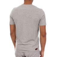 T-shirt Gris Homme Supreme Grip Police vue 2