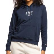 Sweat à capuche Marine Femme Tommy Jeans pas cher