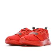 Baskets Rouge Garçon Puma Wired vue 6