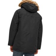 Parka Noir Homme Jack & Jones Craft vue 2