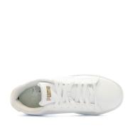 Baskets Blanche/Beige Femme Puma Smash Platform V3 vue 4
