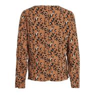 Blouse camel femme Vila Kittie vue 2