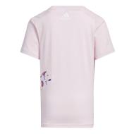 Adidas Logo T-shirt Set for Girls in Pink and Black Photo of the Espace des Marques %store% store - view of %key%