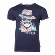 T-shirt Marine Homme La Maison Blaggio Michak pas cher