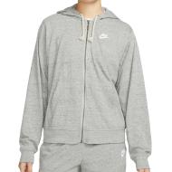 Sweat à capuche Gris Femme Nike Gym Vintage pas cher