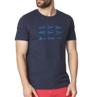 T-Shirt Marine Homme TBS Navy