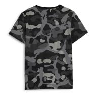 T-shirt Noir/Kaki Garçon Puma Camo vue 2