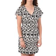 Robe Beige/Noir Femme Only Nova