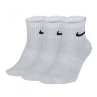 Lot de 3 Paires de Chaussettes Blanches/Noires Nike Everyday pas cher