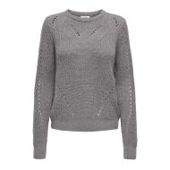 Pull en Maille Gris Femme JDY Felo Struc