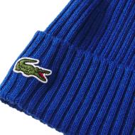 Bonnet Bleu Roi Homme Lacoste RB0001 vue 2