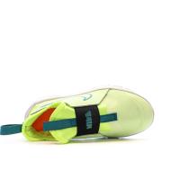 Baskets Jaune fluo Garçon Nike Flex Runner 2 vue 4