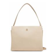 Sac à main Écru Femme Tommy Hilfiger Legacy Satche pas cher