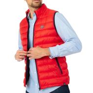 Doudoune Sans Manches Rouge Homme TBS Fabian