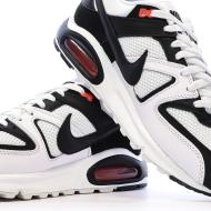 Baskets Noir/Blanc Homme Nike Air Max Command vue 7