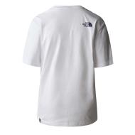 T-Shirt Blanc Femme The North Face NF0A4SYAIW91 vue 2