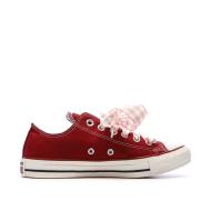 Baskets Rouges/Roses Fille Converse Chuck Taylor All Star vue 2