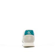 Baskets Beige Homme Calvin Klein Jeans Retro Runner vue 3