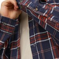 Chemise à Carreaux Marine/Bordeaux Homme Jack & Jones Jewilly vue 3