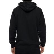 Sweat à capuche Noir Homme Converse Center vue 2