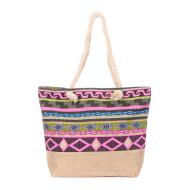 Sac de Plage Ethnique Bi matière vue 2