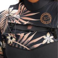Combinaison Noire Femme Billabong 504 Salty vue 3